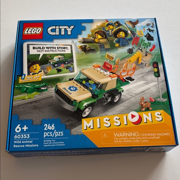 LEGO CITY: Wild Animal Rescue Missions (60353) NEW IN FACTORY SEALED BOX - Picture 3 of 15